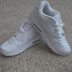 Nike Kids All-White Sneakers